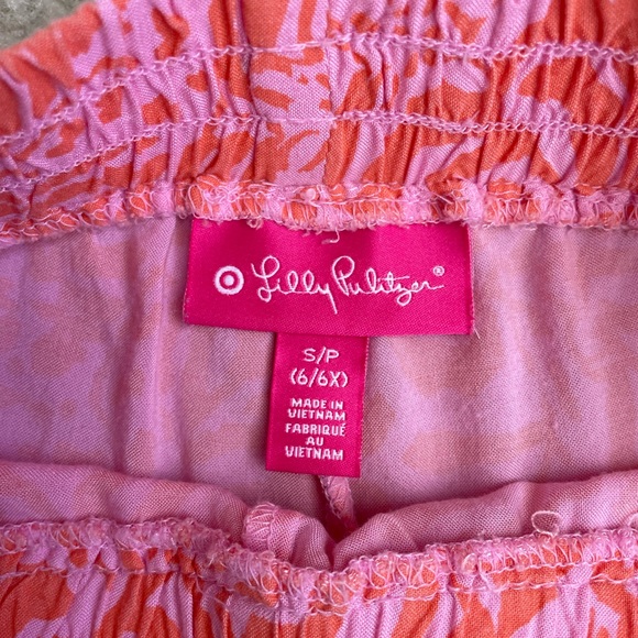 Lilly Pulitzer Pink and Orange Pants - Picture 5 of 7